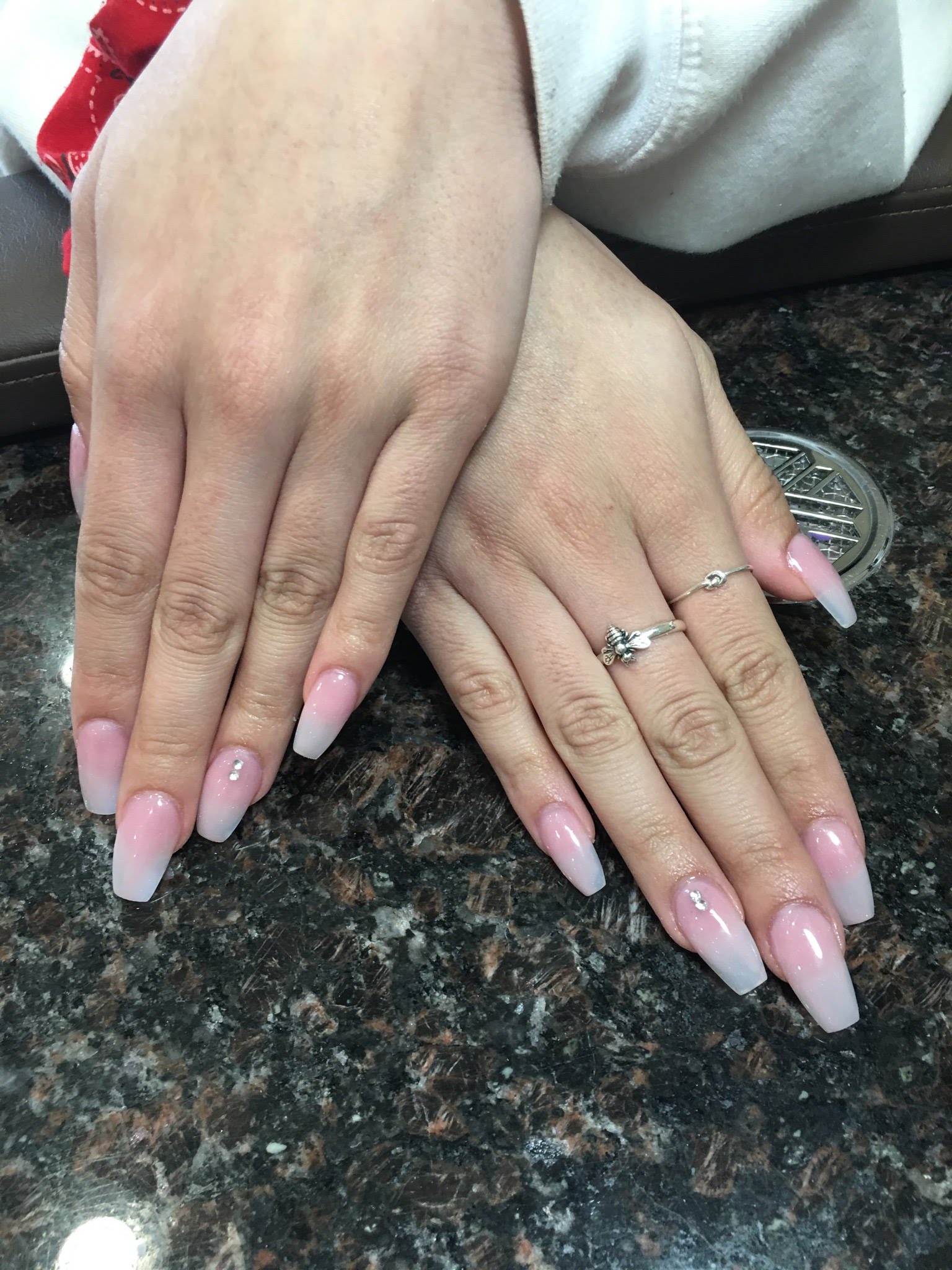 Escondido Acrylic Nails french tip manicure